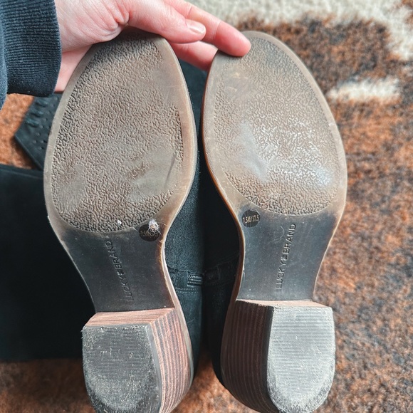 Lucky Brand Black Over the Knee Boots - Picture 3 of 4